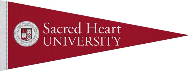 Sacred Heart University 9"X24" Full Color Pennant