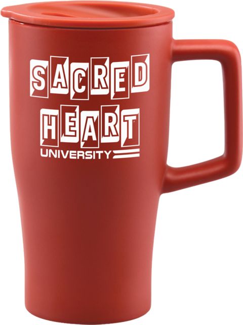 Sacred Heart University Pioneers 17 oz. Ceramic Travel Mug