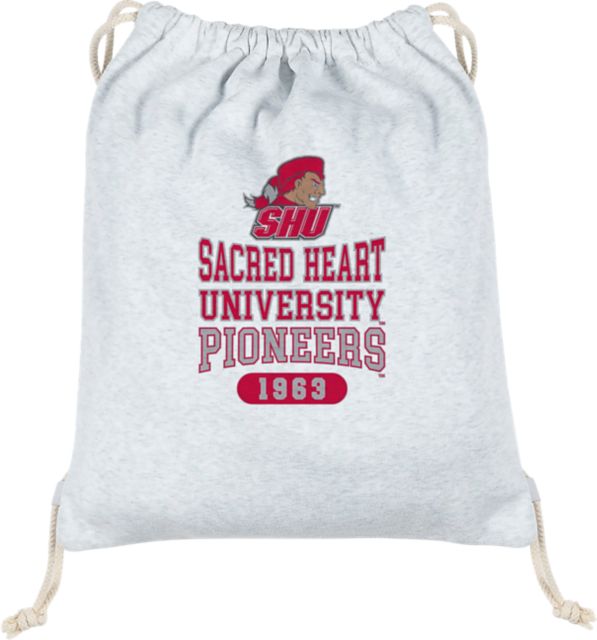 Sacred Heart University Pioneers Sweatshirt Drawstring Bag