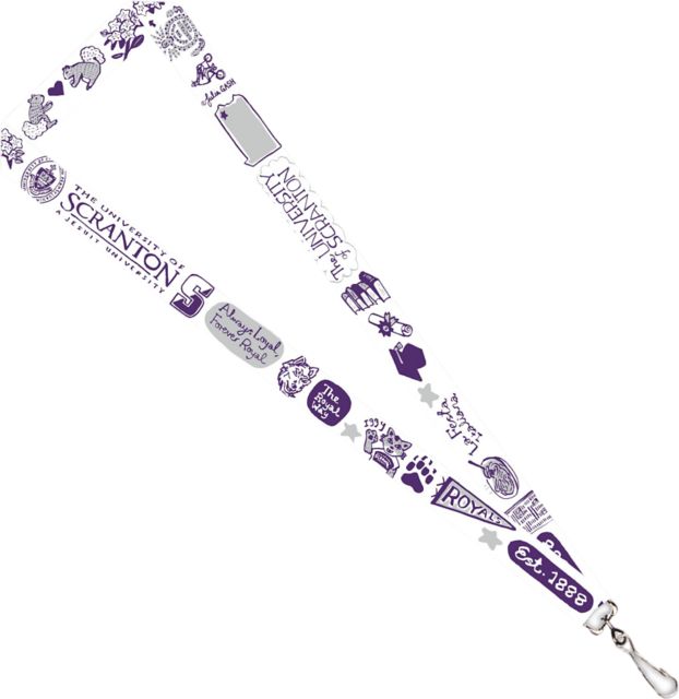University of Scranton Julia Gash 3-4'' Satin Lanyard