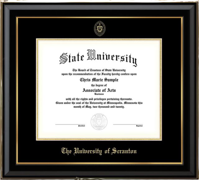 University of Scranton 16 x 20 Diploma Frame