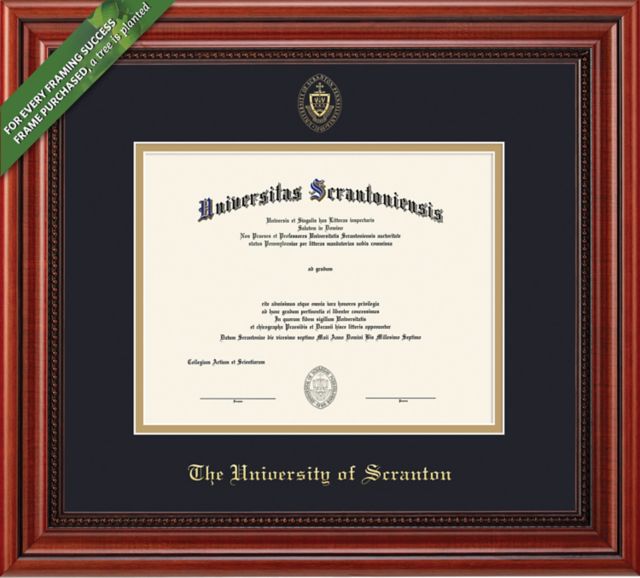 The University Of Scranton Millenium Bachelor Diploma Frame -ONLINE ONLY