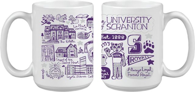 University of Scranton Julia Gash 15 oz. Mug