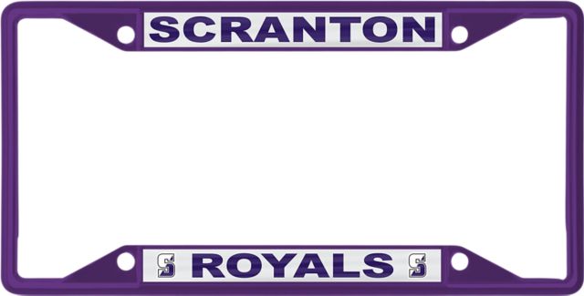 University of Scranton Royals License Plate Frame