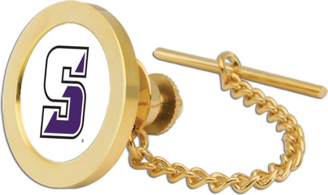 CSI Goldtie Tack/Lapel Pin Gift Boxed With Colored Medallion - ONLINE ONLY