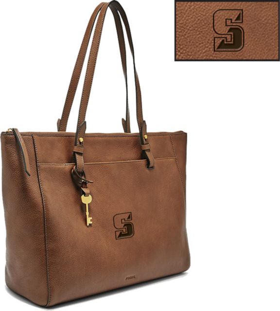 Fossil Leather Rachel Tote - Brown - ONLINE ONLY