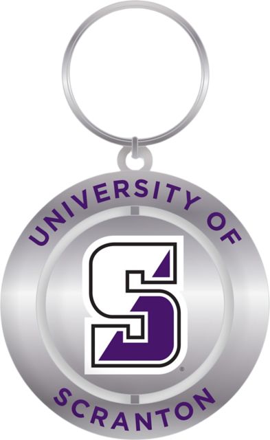 University of Scranton Spinner Key Tag