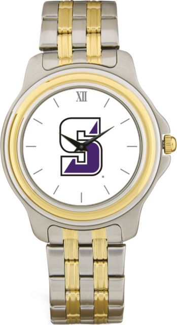 CSI Men's Two-Toned Wristwatch With Colored Medallion - ONLINE ONLY