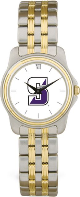 CSI Women's Two Tone Wristwatch  With Colored Medallion - ONLINE ONLY