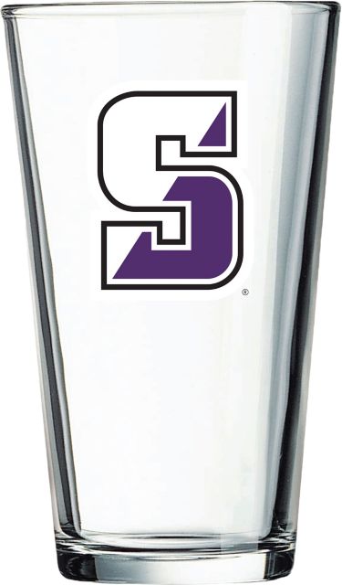 University of Scranton 16 oz. Glass