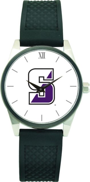 CSI Men's Wristwatch (Gift Boxed) With Black Silicone Strap And Color Medallion. - ONLINE ONLY