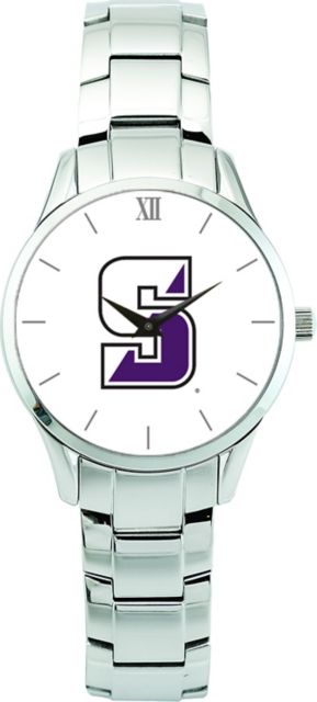 CSI Men's Stainless Steel Wristwatch  (Gift Boxed) Color Medallion Withhite Background - ONLINE ONLY