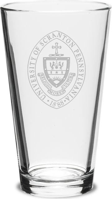 University of Scranton 16 oz. Mixing Glass