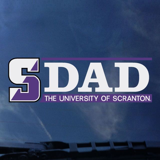 University of Scranton Dad Decal