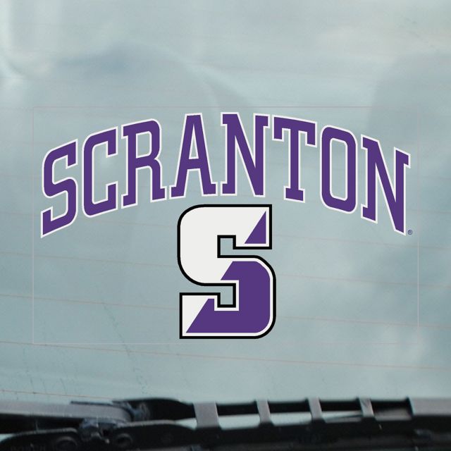 University of Scranton Cling Decal