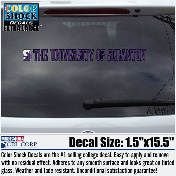 University of Scranton Royals Strip Decal