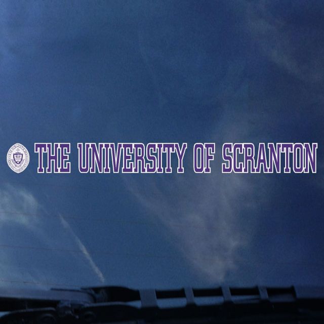 University of Scranton Strip Decal