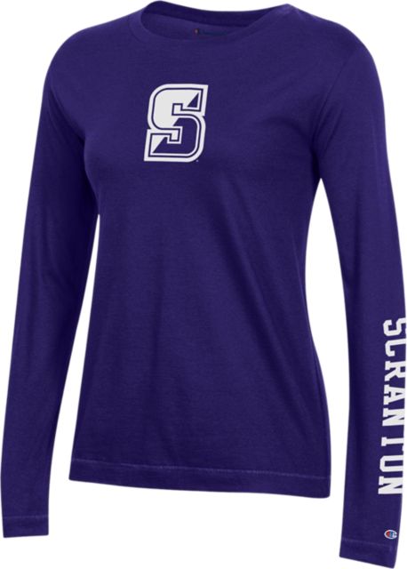 Scranton Performance Longsleeve Shirt Univ of Scranton Athletics Mark | Purple | Medium