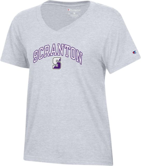 University of Scranton Women's V-Neck Short Sleeve T-Shirt