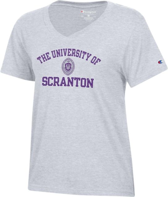 University of Scranton Women's V-Neck Short Sleeve T-Shirt