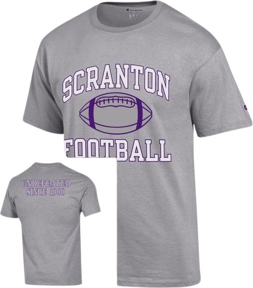 University of Scranton Football Short Sleeve T-Shirt