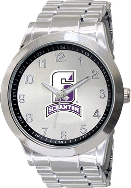 University of Scranton 44mm Men's Stainless Steel Watch