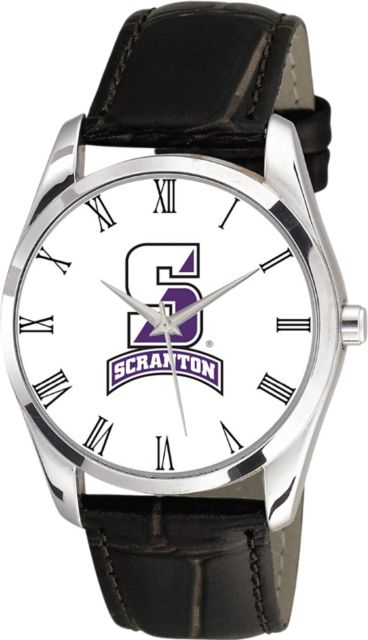 University of Scranton 36mm Men's Leather Watch