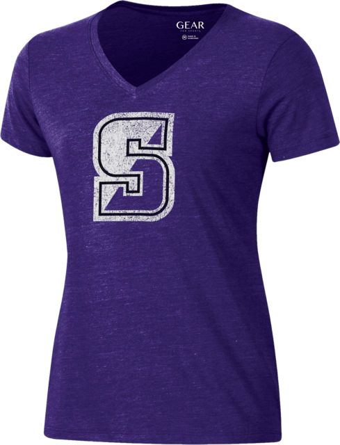 University of Scranton Royals Women's V-Neck Short Sleeve T-Shirt