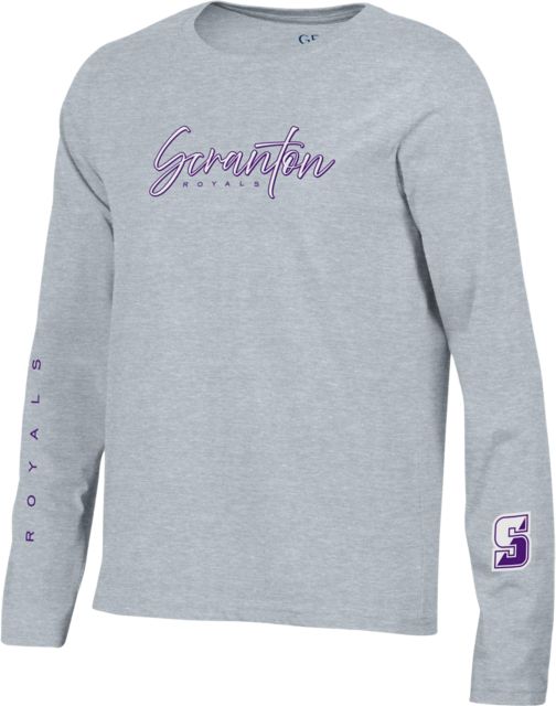 University of Scranton Royals Women's Crewneck Long Sleeve T-Shirt