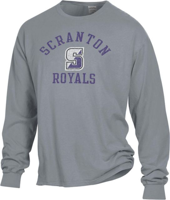 University of Scranton Garment Dyed Long Sleeve Tee - ONLINE ONLY