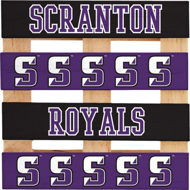 University of Scranton Royals Pallet Coasters - 4 Pack