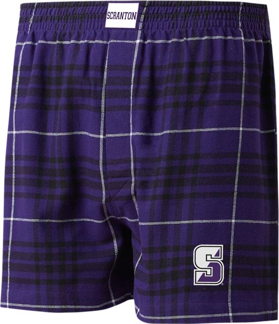University of Scranton Flannel Boxer Shorts