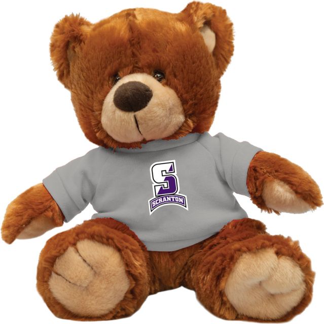 University of Scranton 12'' Plush Noah Bear - Honey - ONLINE ONLY
