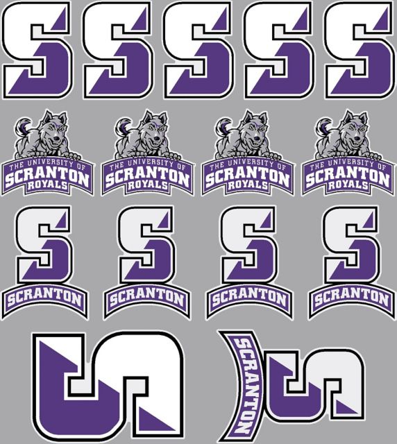 University of Scranton Royals Sticker Sheet