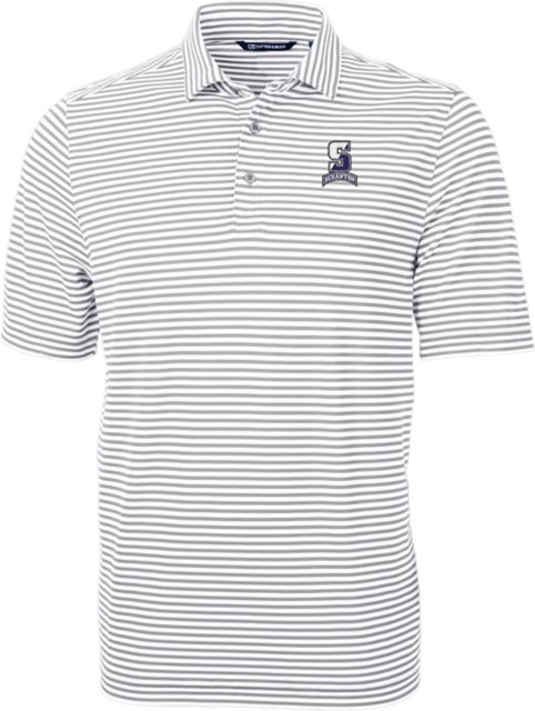 University of Scranton Striped Eco Polo