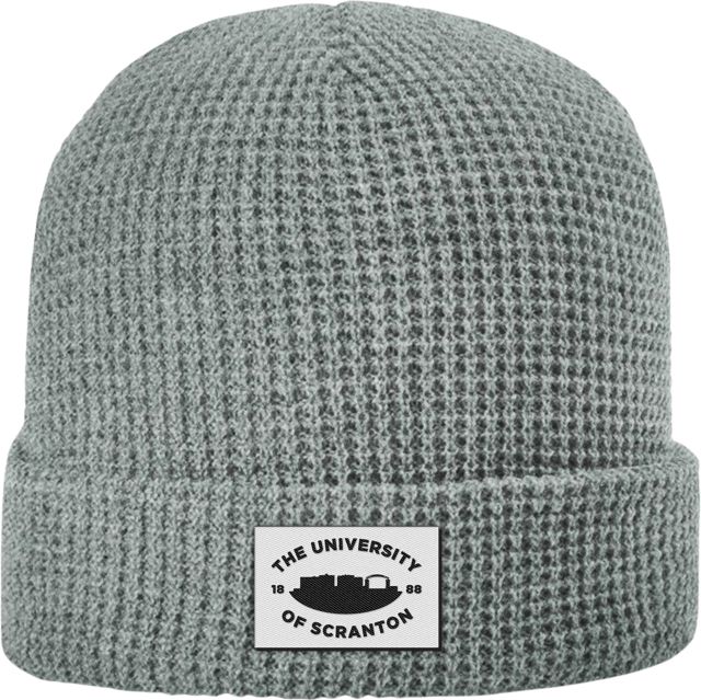 University of Scranton Women's Waffle Patch Beanie