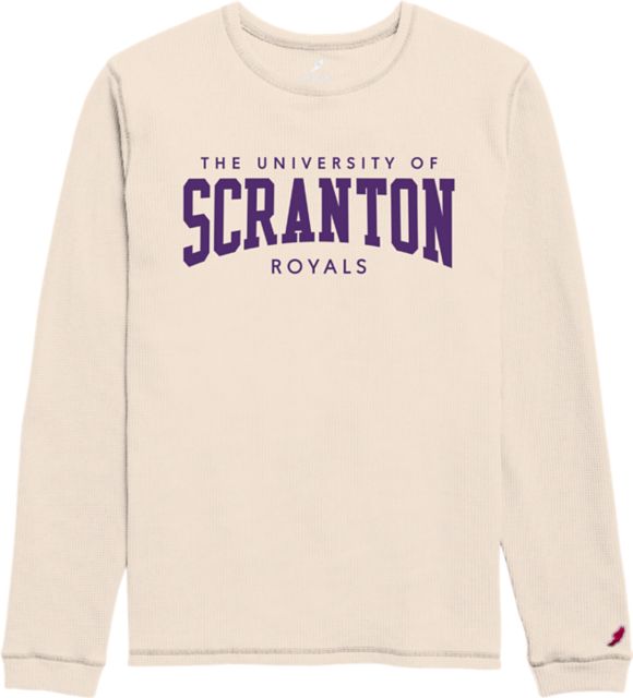 University of Scranton Royals Waffle Crewneck Sweatshirt