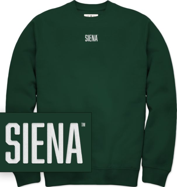 Siena University Siena Fleece Chainstitch Crewneck Sweatshirt