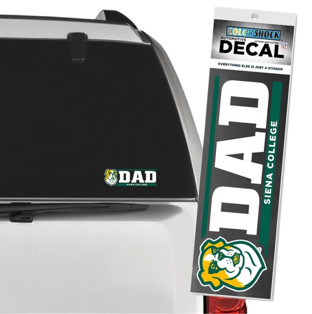 Siena Saints Dad Decal