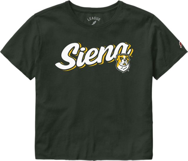Siena University Saints Women's Crop Short Sleeve T-Shirt