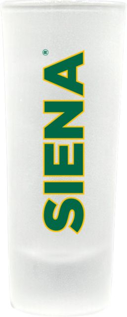 Siena University Frosted Collector's Glass