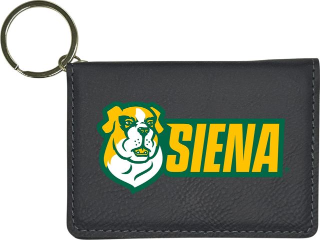 Siena University Saints Leather ID Holder