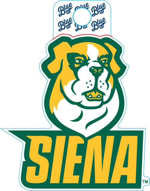 Siena University Full Size Sticker