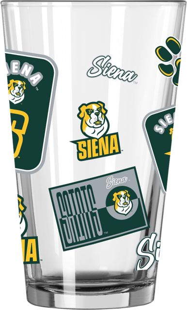 Siena University 16 oz. Pint Glass