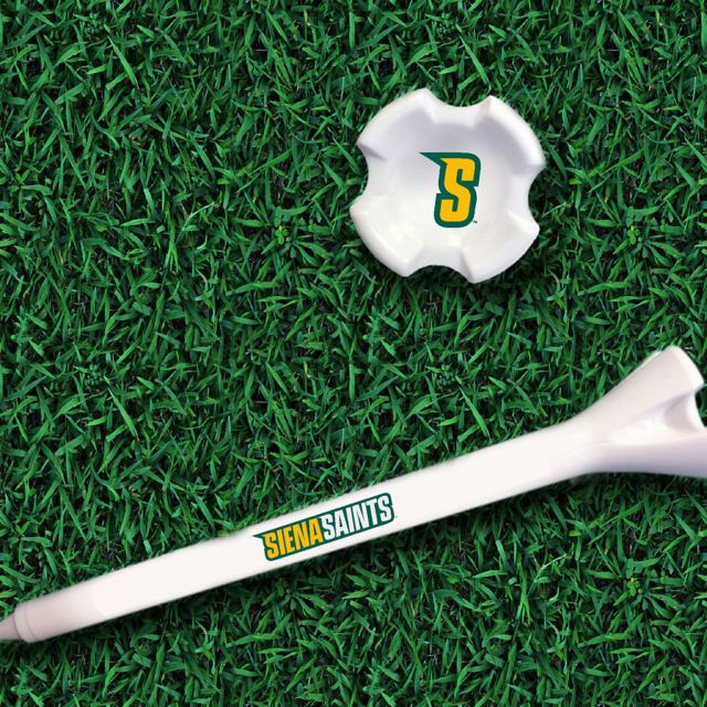 Siena University Saints Golf Tees 10-Pack