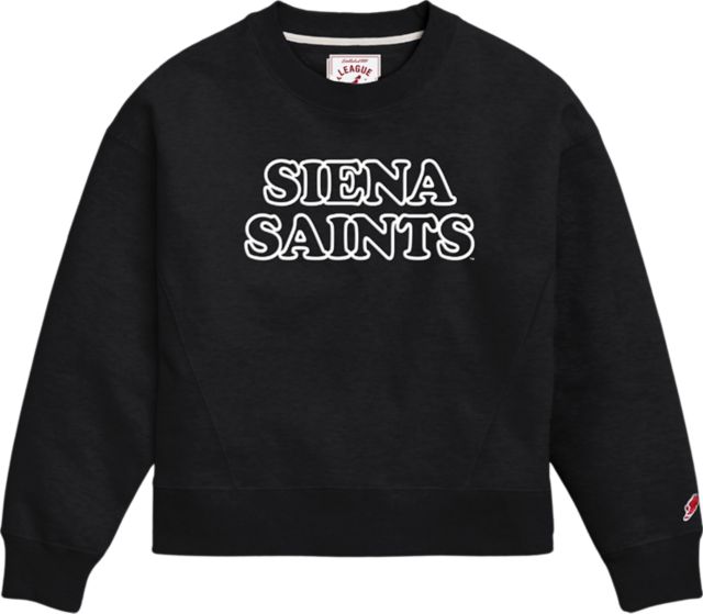 Siena University Saints Women's Boxy Crewneck Sweatshirt