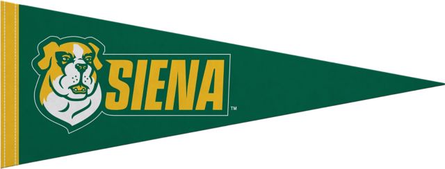 Siena University 9"X24" Full Color Pennant