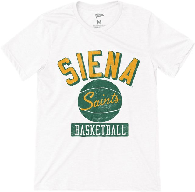 Siena University Vintage Basketball Short Sleeve T-Shirt S-XL