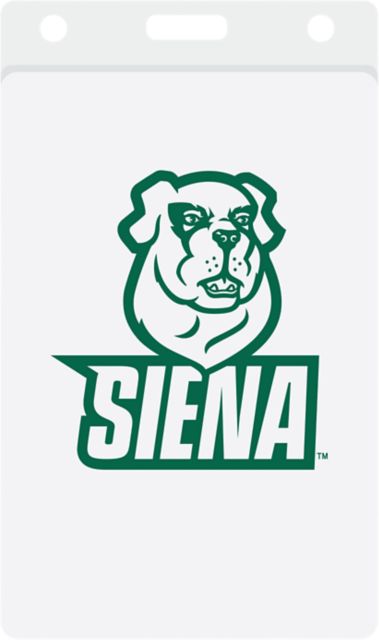 Siena University Thumb Notch Card Guard