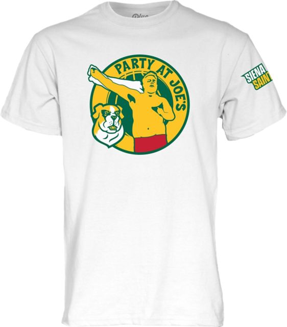 Siena University Saints Basketball Party At Joe's Short Sleeve T-Shirt